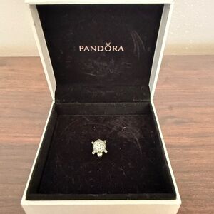 GENUINE Pandora Sterling Silver Turtle Charm